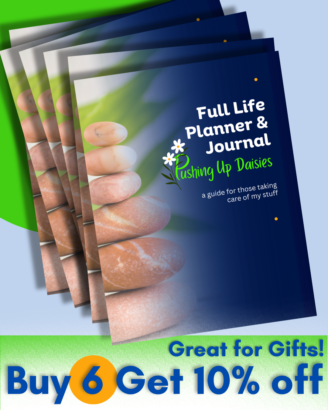 Pushing Up Daisies Full Life Planner & Journal 2nd Edition (printed)