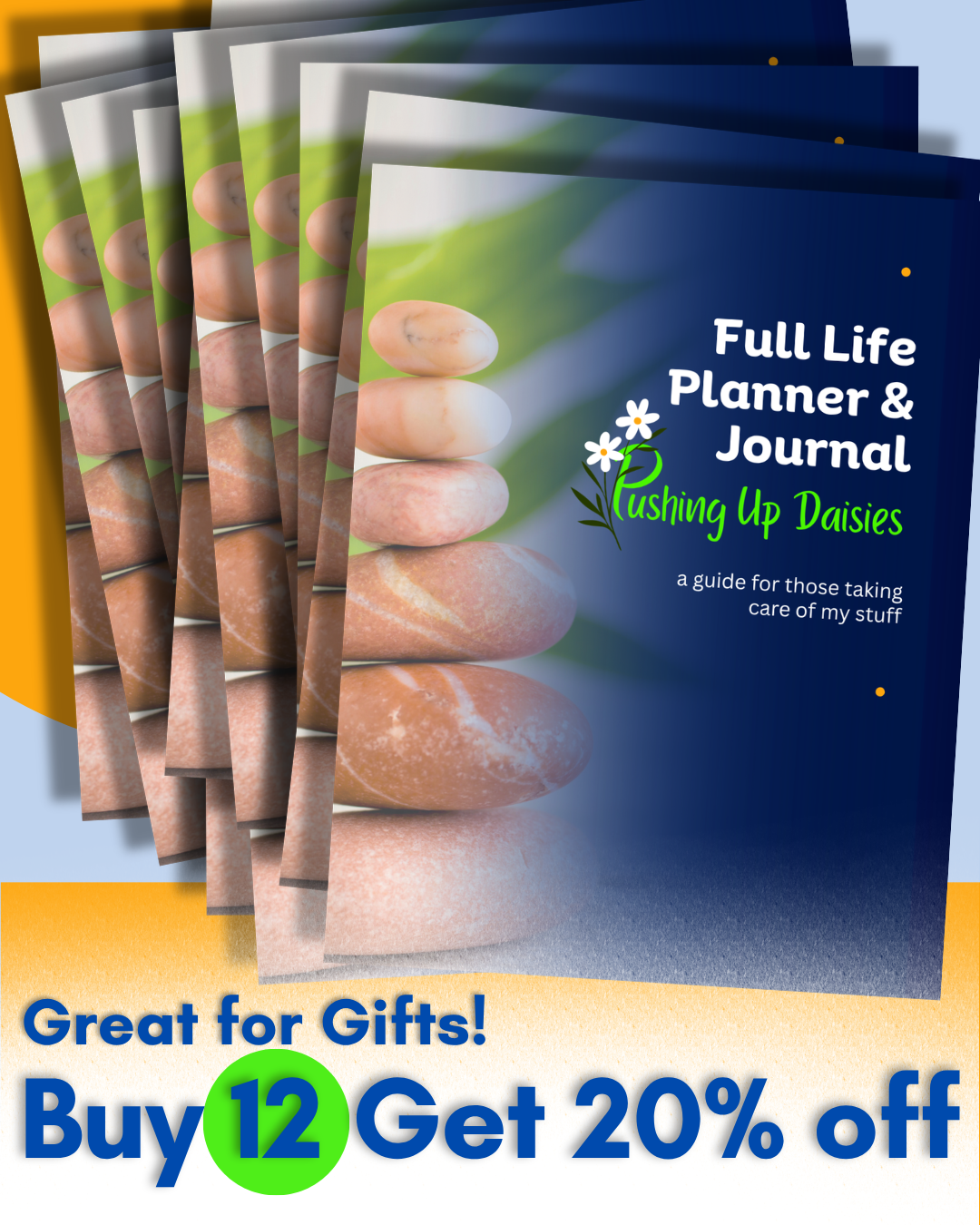 Pushing Up Daisies Full Life Planner & Journal 2nd Edition (printed)